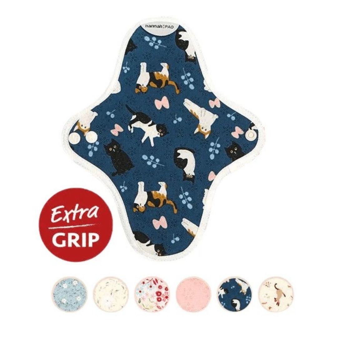 hannah:PAD Rusable Cloth Pad - Pantyliner (Non-slip) Organic Cotton