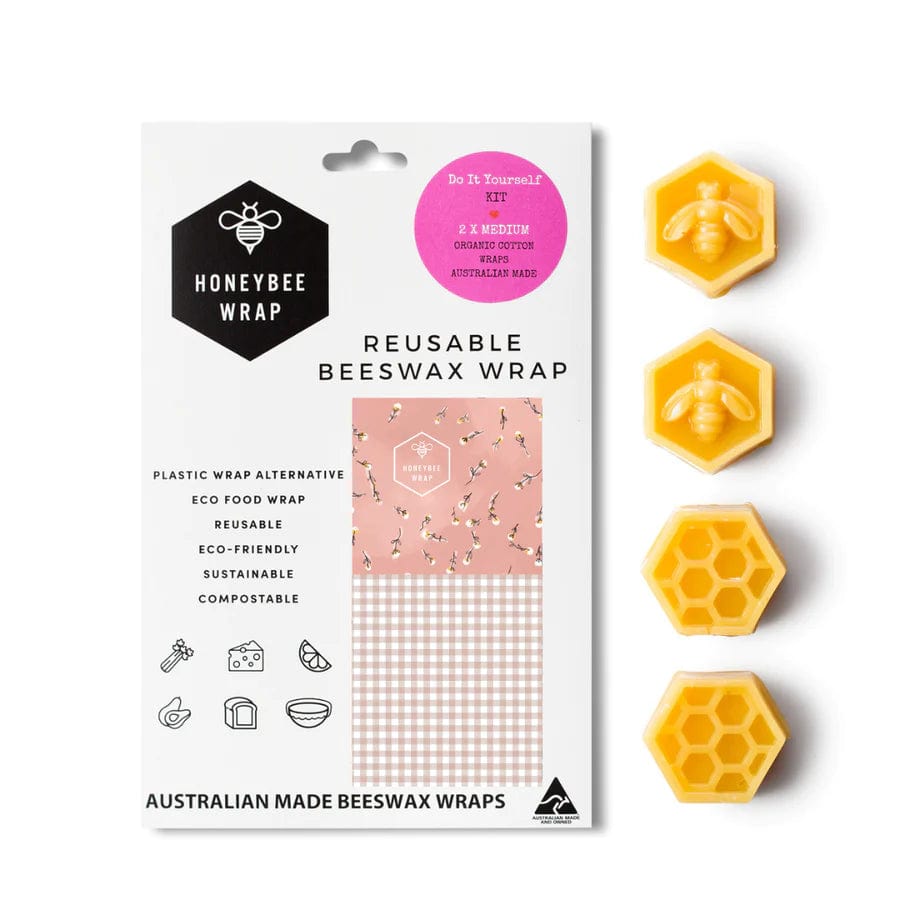 Honeybee Wrap DIY Beeswax Wrap Kit