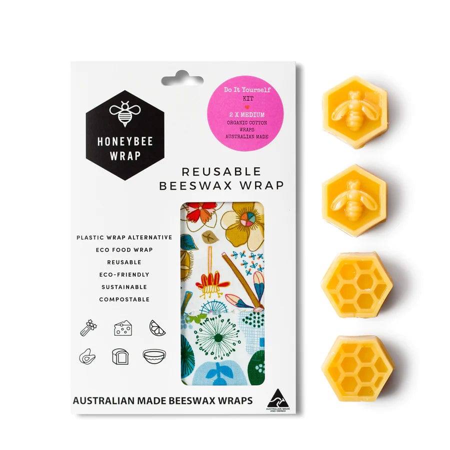 Honeybee Wrap DIY Beeswax Wrap Kit