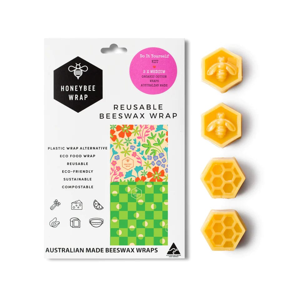 Honeybee Wrap DIY Beeswax Wrap Kit