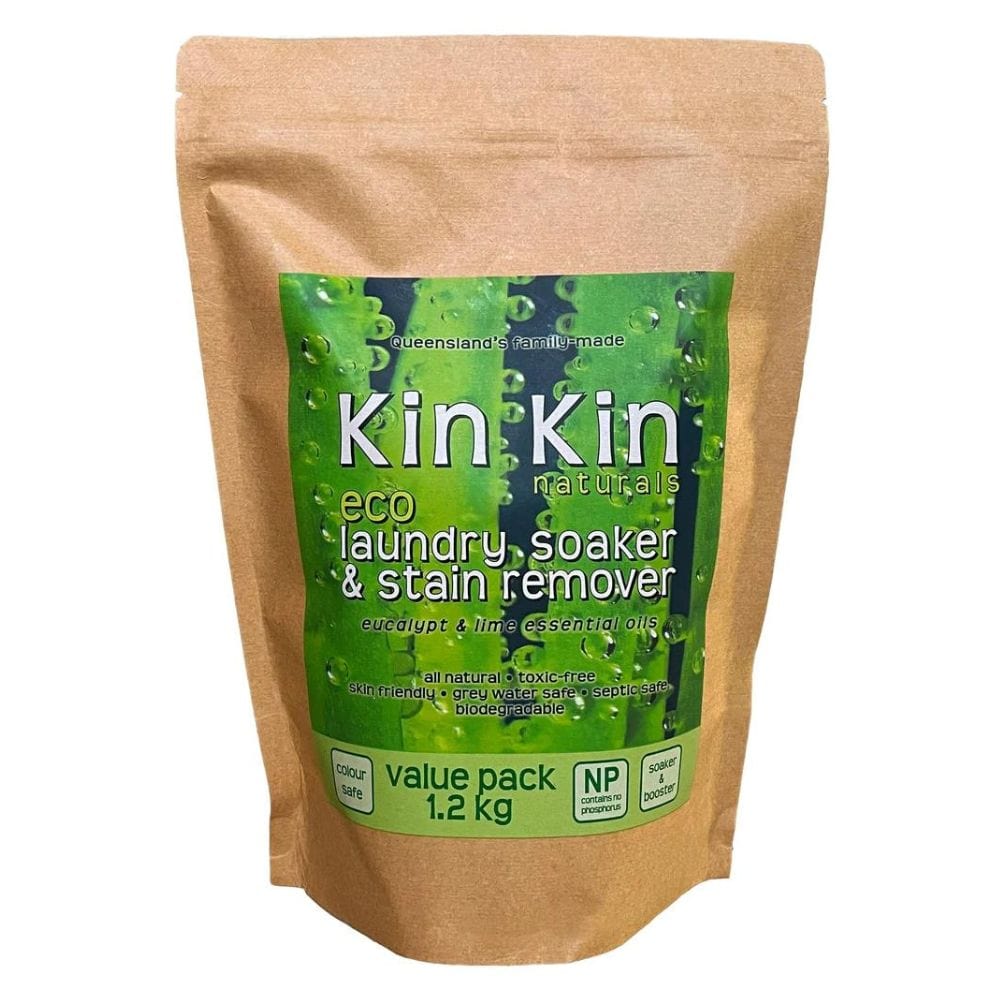 Kin Kin Naturals Eco Soaker & Stain Remover Eucalypt & Lime 1.2kg