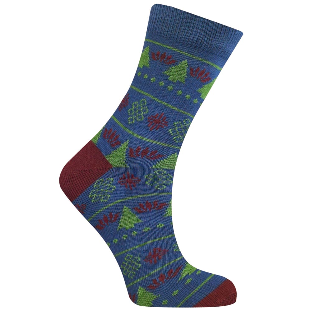 Komodo Organic Cotton Christmas Socks - Blue