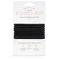 Kooshoo Plastic - Free Round Hair Ties Mondo 8 Pack - Black