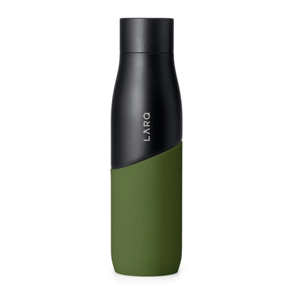 LARQ PureVis Movement Self Cleaning Bottle 710mL Black & Pine