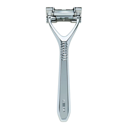 Leaf Shave 2-Blade Reusable Pivoting Safety Razor (10pk Blades)