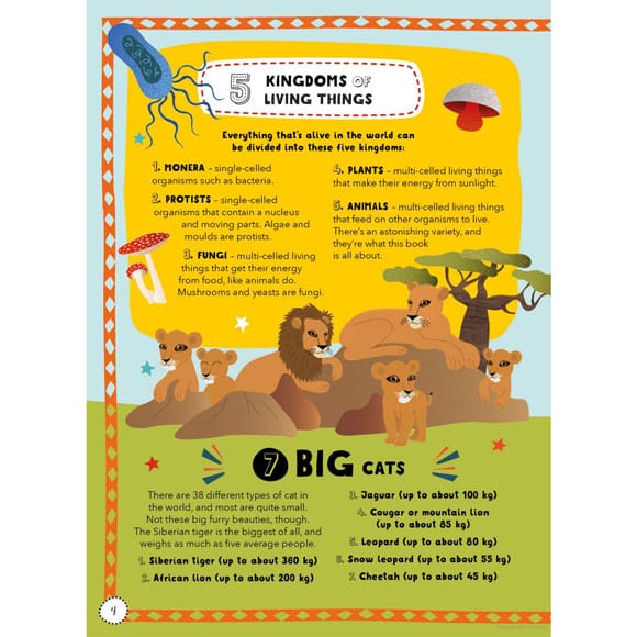 Lists For Curious Kids - Animals