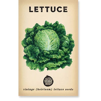 Little Veggie Patch Heirloom seeds - lettuce Oakleaf