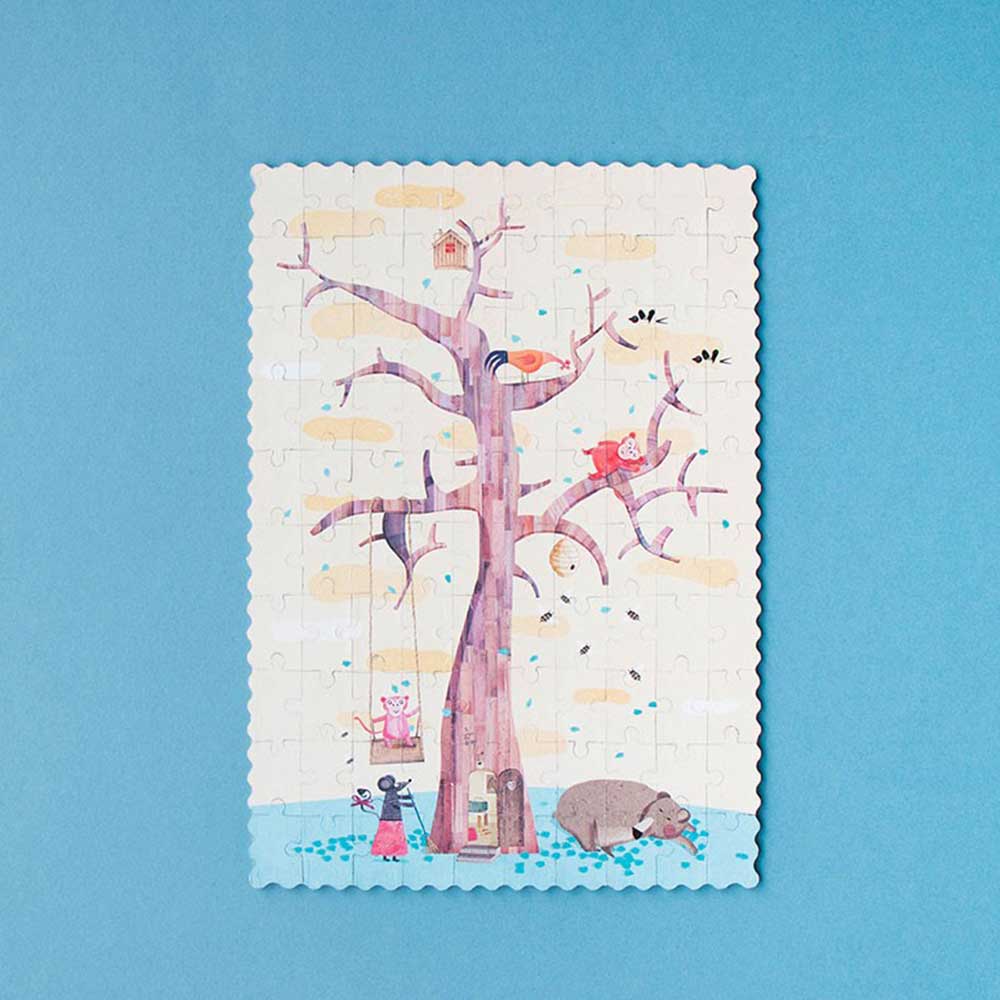 Londji 100 Piece Reversible Pocket Puzzle - My Tree