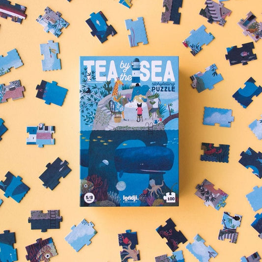 Londji 100 Piece Storytelling Puzzle - Tea By The Sea