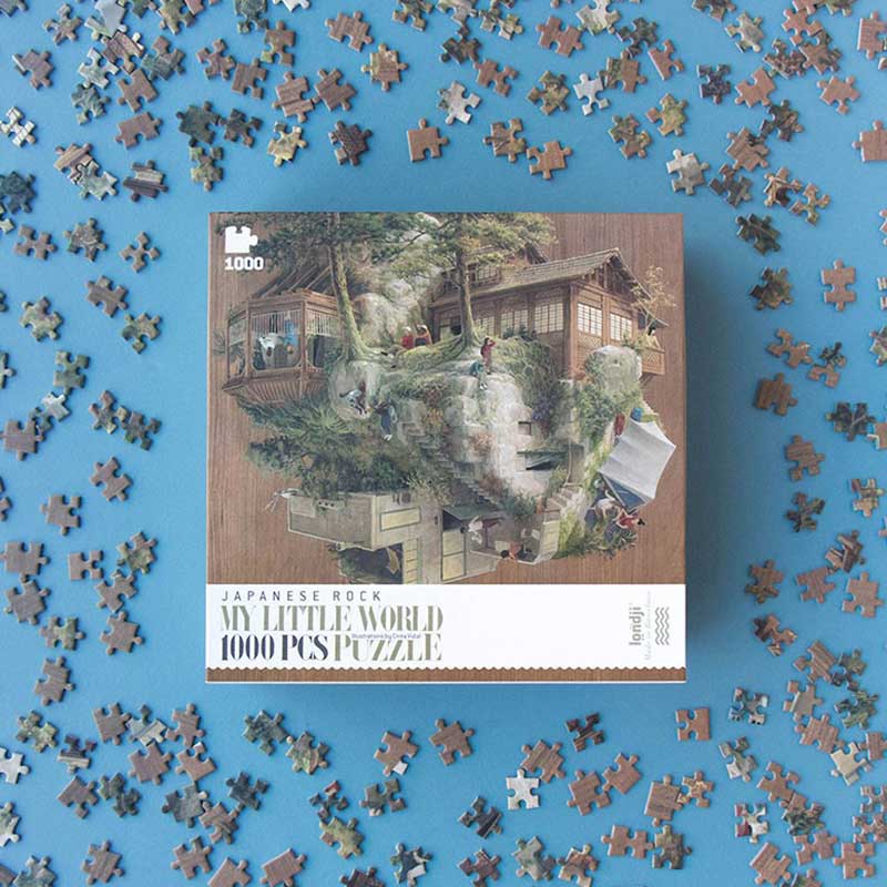 Londji 1000 Piece Jigsaw Puzzle Japanese Rock