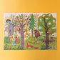 Londji 54 Piece Reversible Puzzle - Day & Night In The Forest