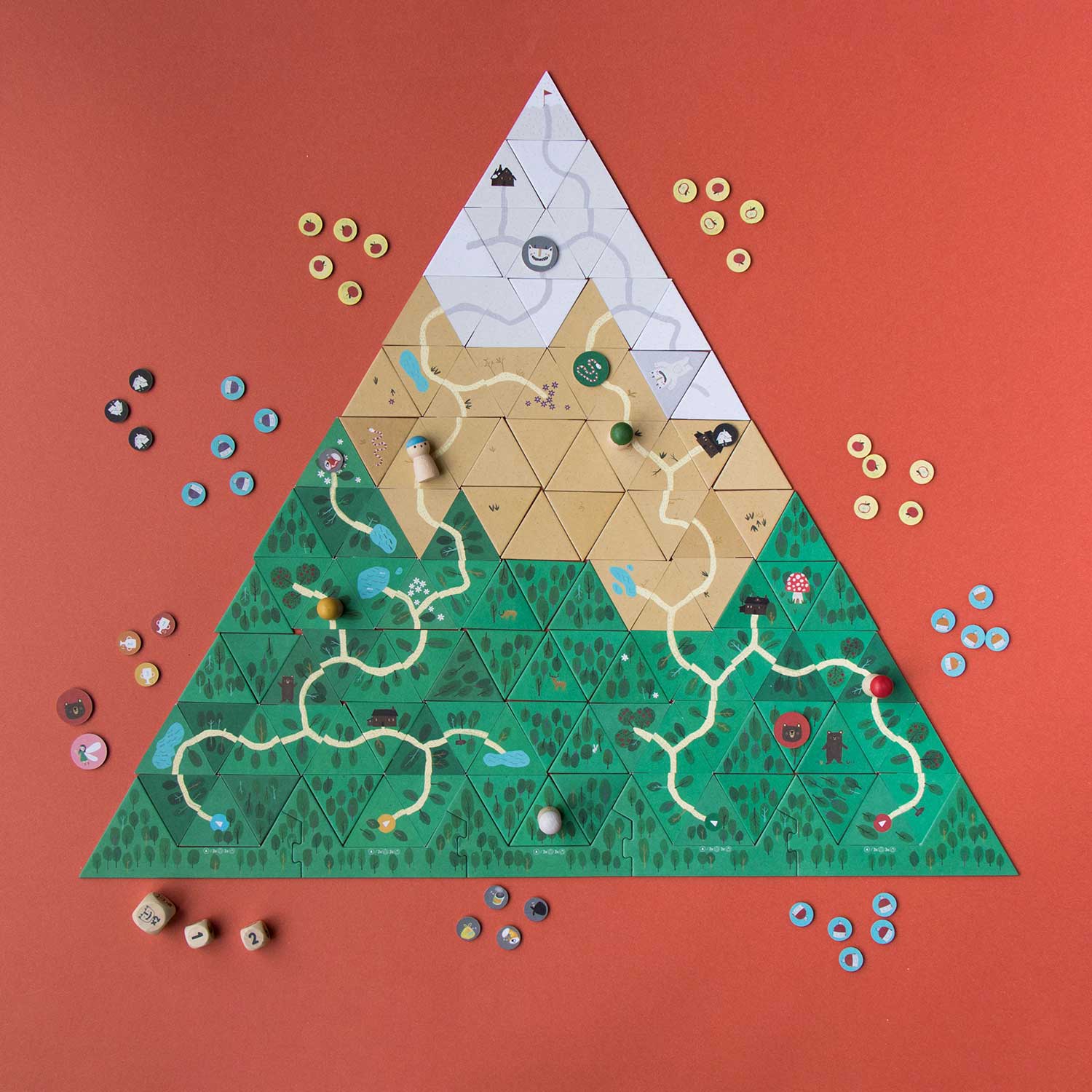 Londji Strategy Game - Climb the Mountain