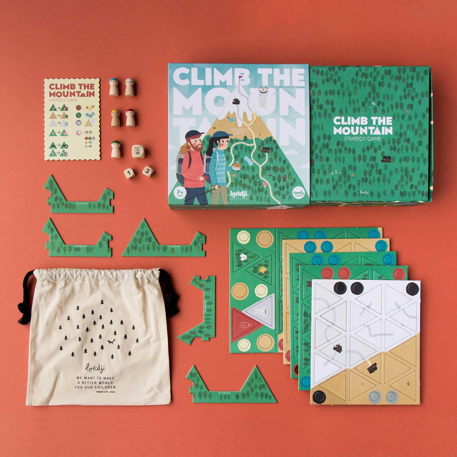 Londji Strategy Game - Climb the Mountain
