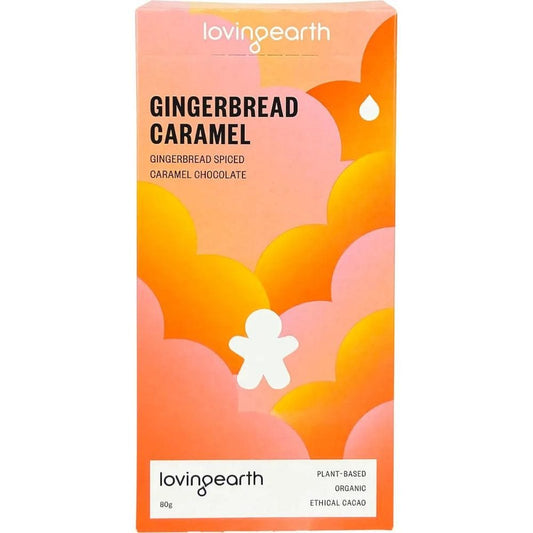Loving Earth Gingerbread Caramel Chocolate 80g