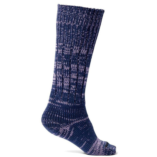 Mongrel Socks Pure Marino Wool Socks - Navy Pink