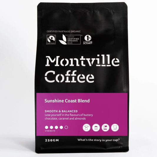Montville Sunshine Coast Coffee Blend 250g