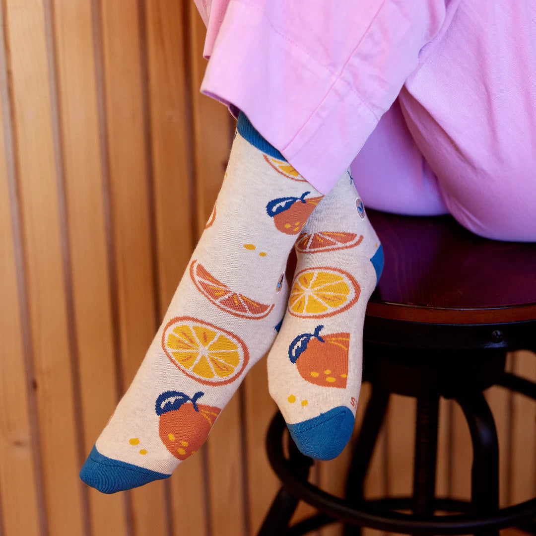 Conscious Step Socks that Plant Trees - Oranges