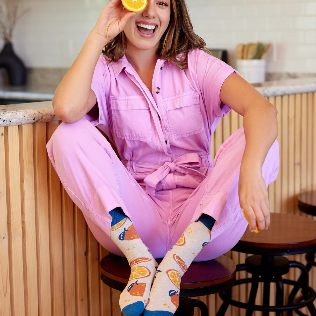 Conscious Step Socks that Plant Trees - Oranges