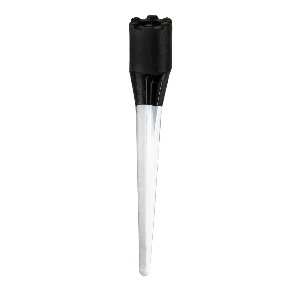 Naiteev Recycled Wedge Golf Tees 80mm 5pk - Black + White