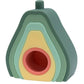 OB Designs Silicone Avocado Stacker