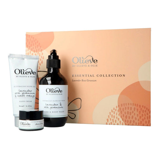 Olieve Mother's Day Gift Box Set - Lavender Rose Geranium