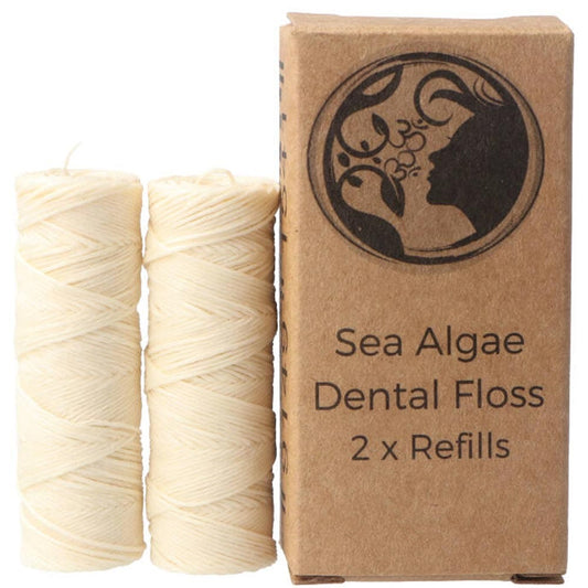 OmMade Sea Algae Dental Floss Refill 2pk