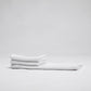 Organic Cotton Face Towel - White SPA Face Cloth / White