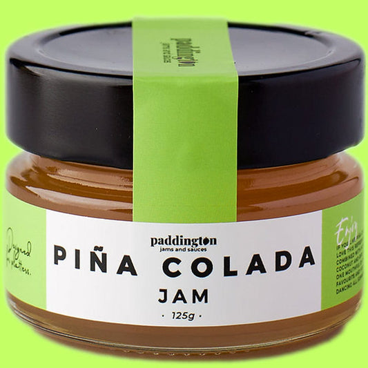 Paddington Jams Platter Size - Pina Colada Jam 125g