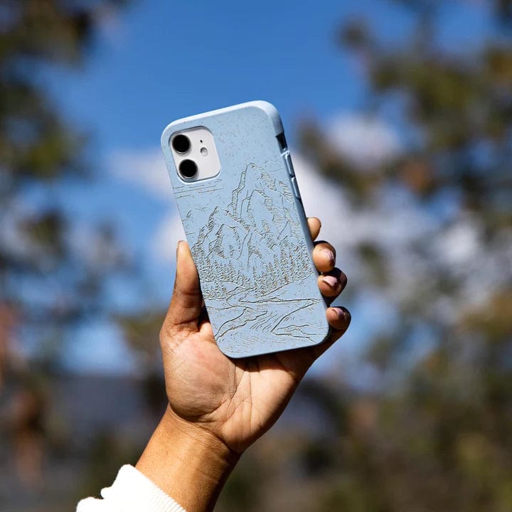Pela Eco-Friendly Phone Case Google Pixel 7 - Powder Blue Rockies