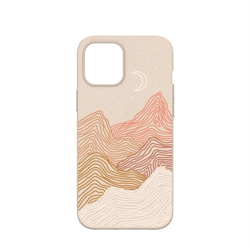 Pela Eco-Friendly Phone Case iPhone 12 PRO MAX - Seashell Pink Peaks