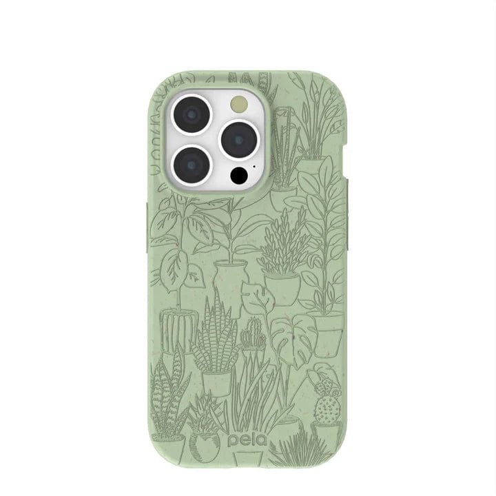 Pela Eco-Friendly Phone Case iPhone 15 PRO - Sage Green Oasis