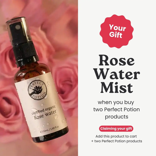 YOUR GIFT Perfect Potion Rose Water Mist 50ml when you buy 2 Perfect Potion Products