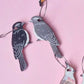 Pixie Nut and Co Willy Wagtail Hoop Earrings