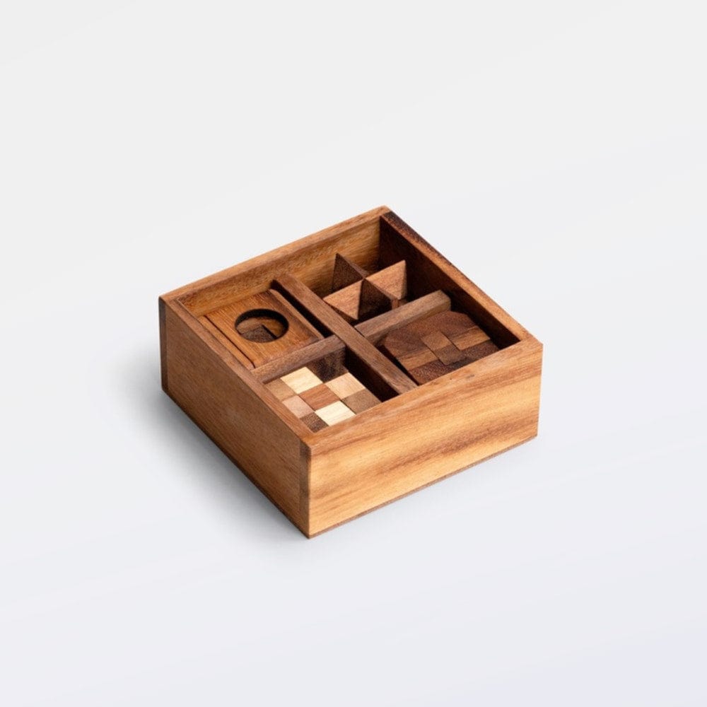 Planet Finska 5 Wooden Puzzles in One Tricky Box