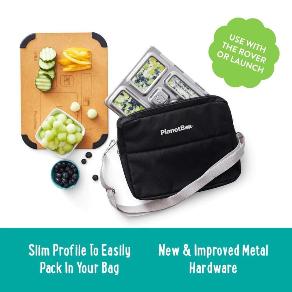 Planetbox Rover/Launch Lunchbox Slim Sleeve - Black Currant