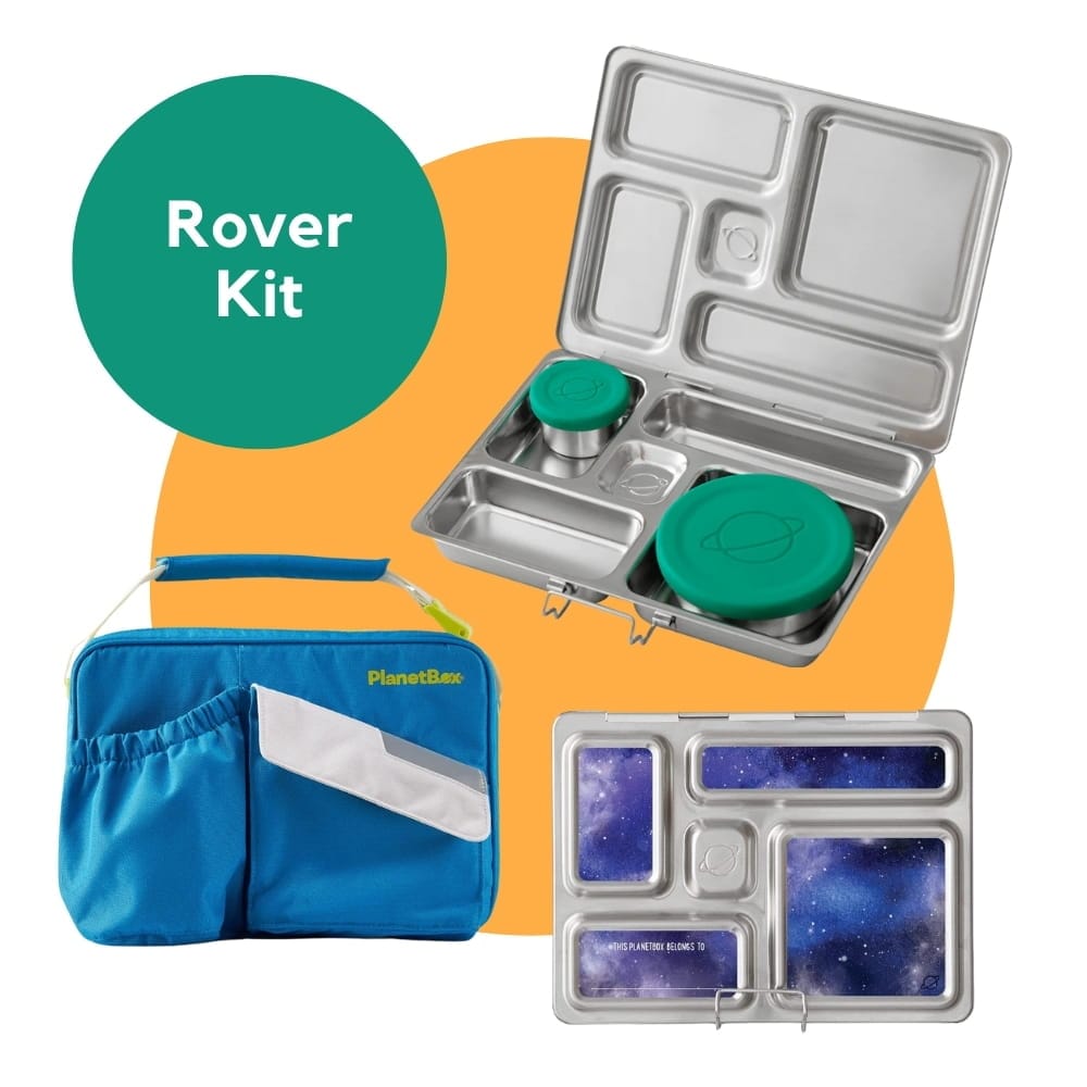 Planetbox ROVER Lunch Box Kits (Box, Carry Bag, Containers, Magnets)