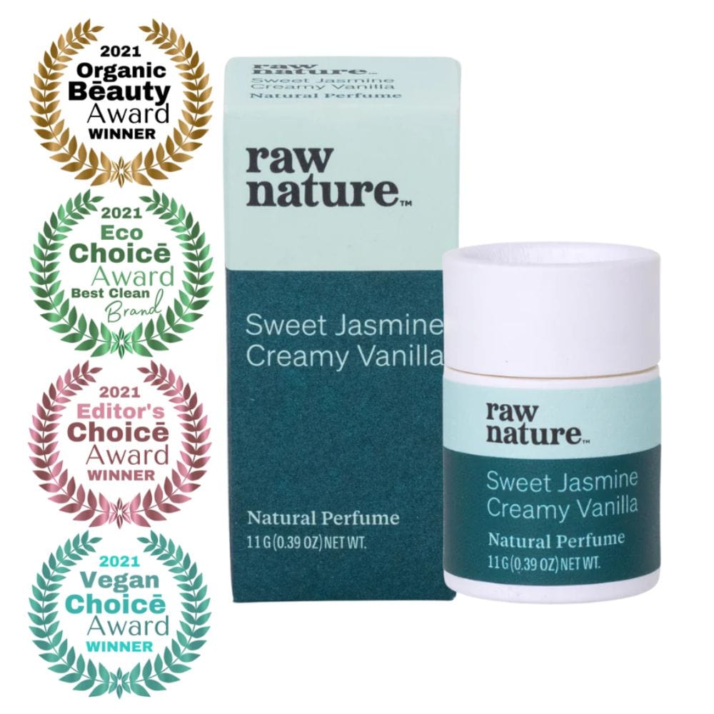 Raw Nature Natural Perfume Stick 11g - Sweet Jasmine & Vanilla