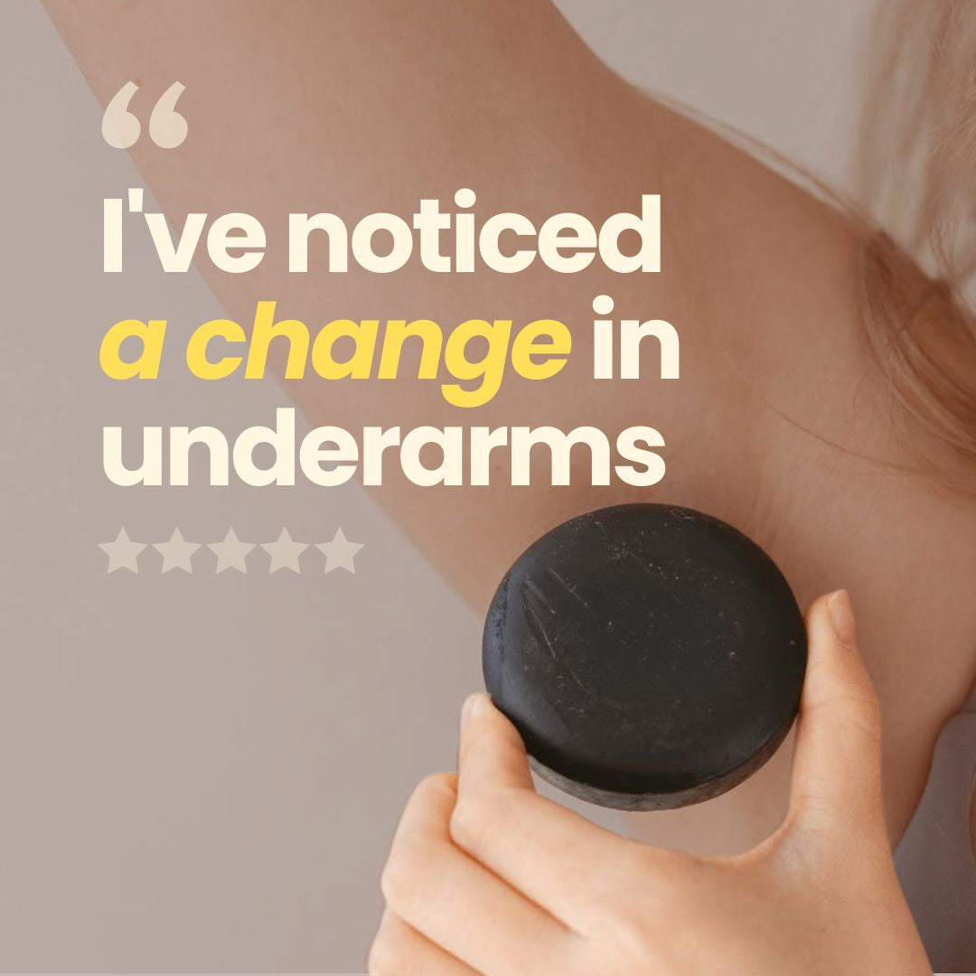 Raw Nature Armpit Detox Charcoal Soap Bar 70g