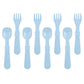 Re-Play Recycled Utensils (8pk) Ice Blue