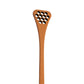 Redecker Wooden Honey Spoon - Honeycomb Pattern