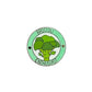Red Parka Enamel Pin - Broccoli Enthusiast