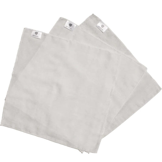 Retreatment Botanics 100% Organic Cotton Muslin Cloths (3 pack)