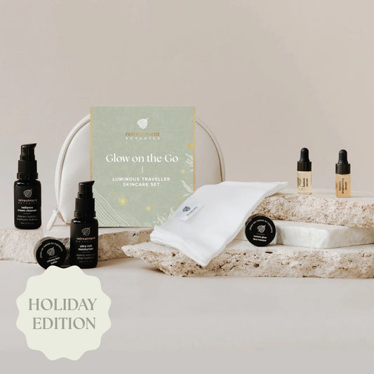 Retreatment Botanics Luminous Traveller Skincare Set - 8 Piece