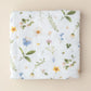 Snug as a Bub & Co. Organic Swaddle - Pressed flowers