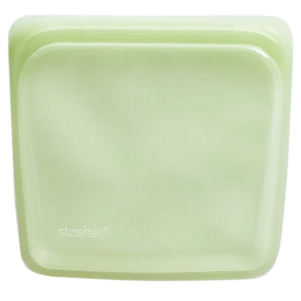 Stasher Silicone Storage Bag Sandwich Size 828ml Palm