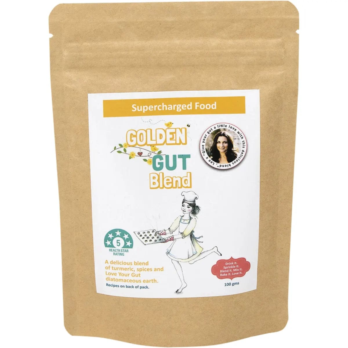 Supercharged Food Golden Gut Blend