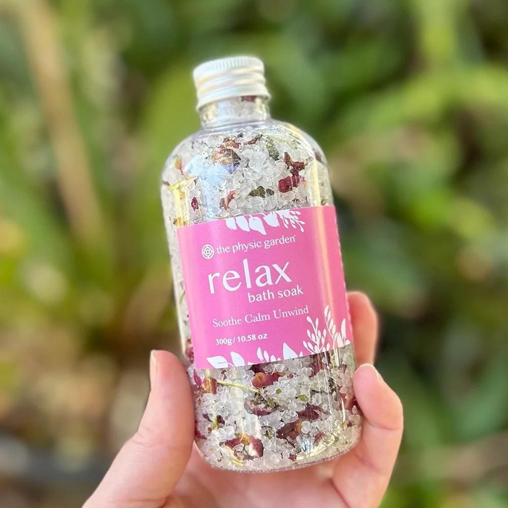 The Physic Garden Bath Soak - Relax 300g