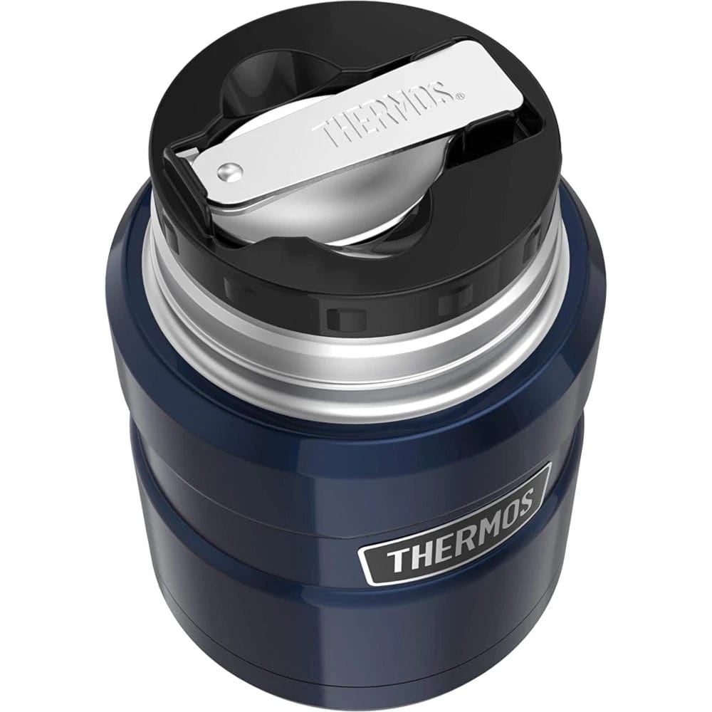 Buy Thermos King Stainless Steel Insulated Food Jar With Folding spoon 470  – Biome US Online