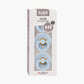 Bibs Natural Dummy Pacifier - Try It 3 Pack Anatomical, Round, Symmetrical