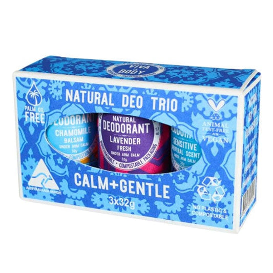 Viva La Body Trio Calm & Gentle Deodorant 3 x 32g